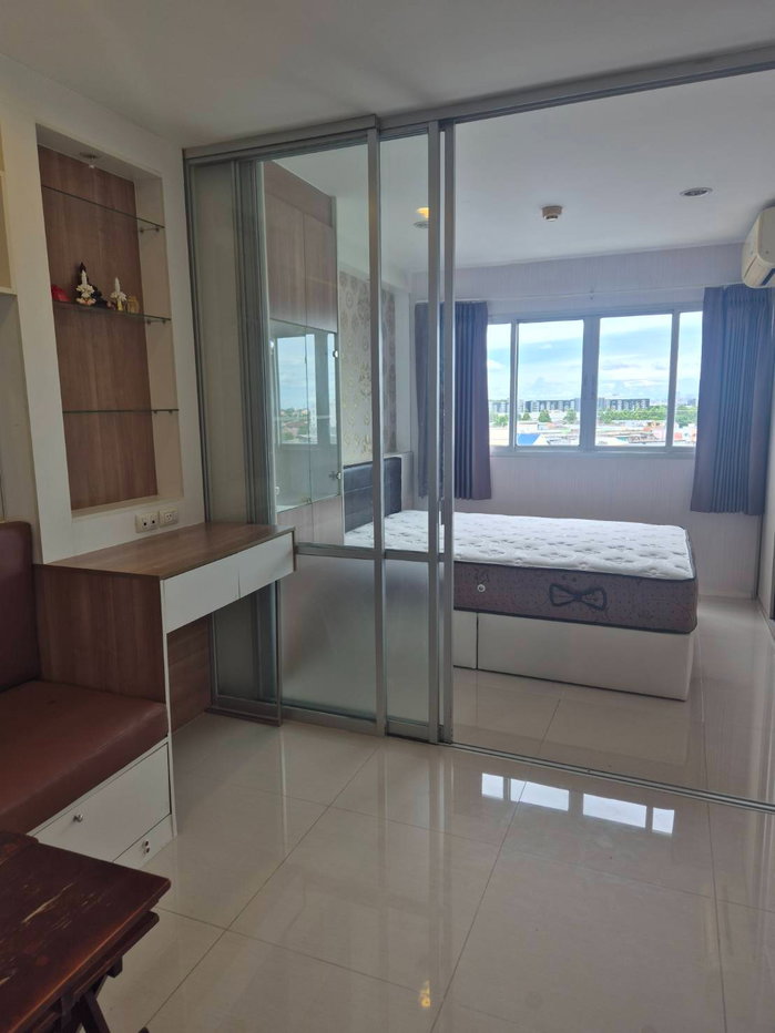 รูป AS2280 ให้เช่าคอนโด ลุมพินี รามอินทรา-ลาดปลาเค้า ห้องสวย พร้อมเครื่องใช้ไฟฟ้า เฟอร์นิเจอร์ครบ - รูปที่ 4/12
