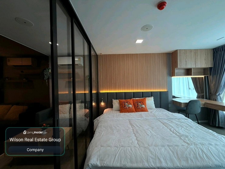รูป 🏡 ให้เช่า Kave Town Colony | วิวสระ 🌊 ระเบียงยื่น | 29 ตร.ม. | 13,500 บาท
- รูปที่ 15/35