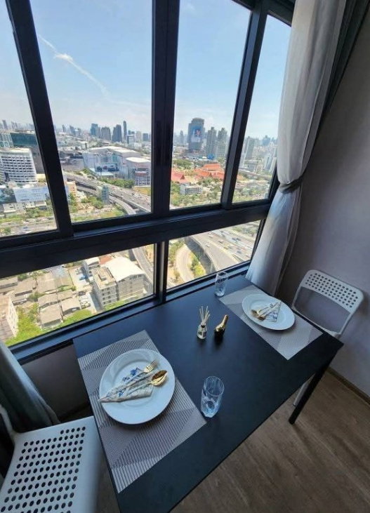 รูป Duplex ✨ ✨ ✨ Ideo rama9 - asoke28 sqm ชั้น30 ✨ ✨ ✨วิวสวนมักกะสัน ใกล้รถไฟฟ้า mrt พระราม 9 400 เมตร - รูปที่ 6/25