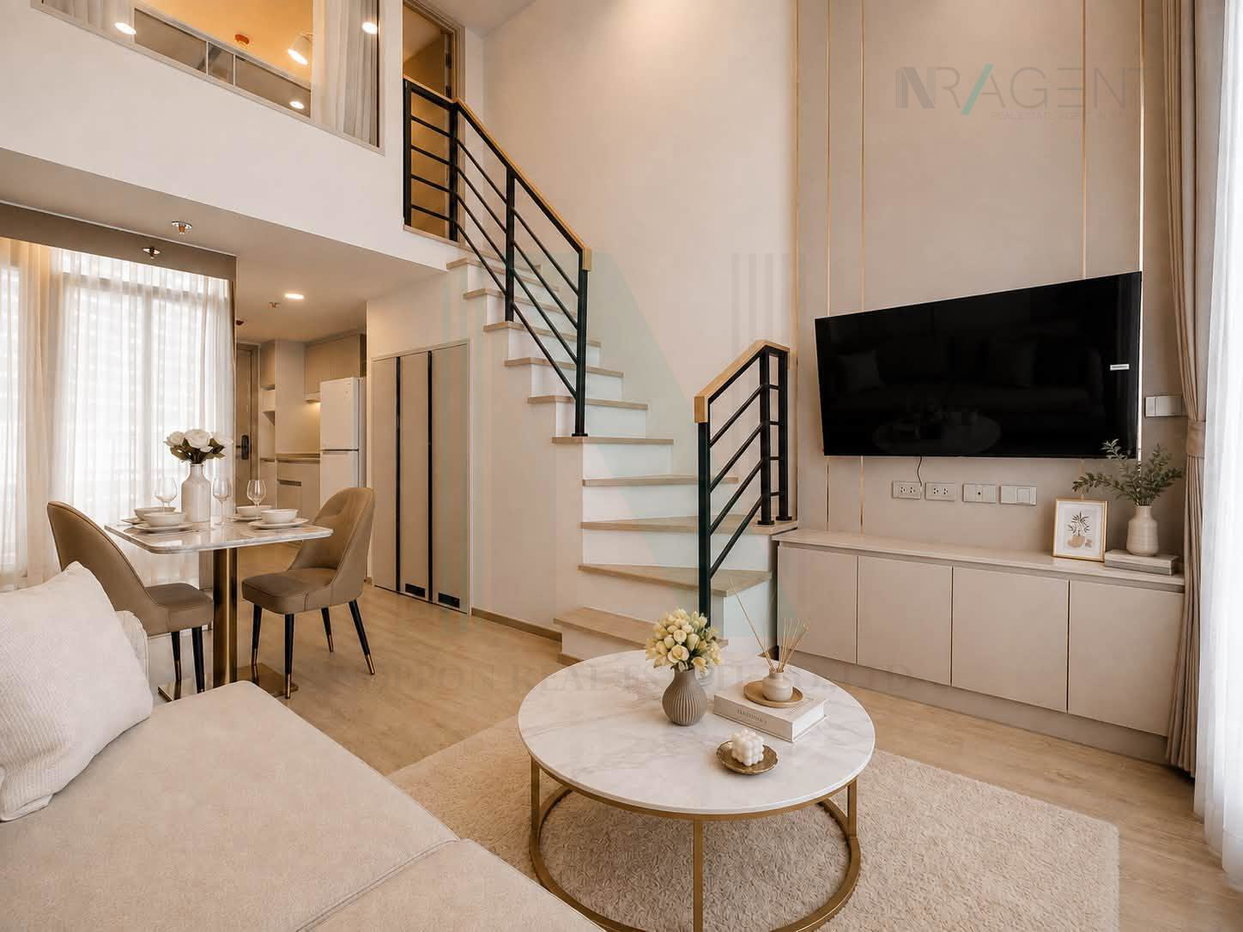 รูป 🎊 ให้เช่าคอนโด คัลเจอร์ จุฬา อาคาร 1 ชั้น 23 Duplex ขนาด 38.00 ตรม ใกล้ สามย่าน มิตรทาวน์ - รูปที่ 6/8
