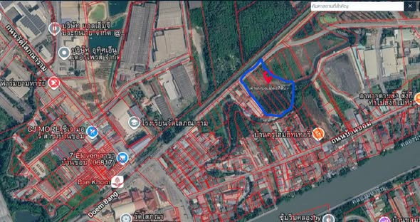 picture P0844/[For Rent] Vacant Land 5 Rai (2,000 Sq.Wah) in Mahachai, Samut Sakhon  - 8/8