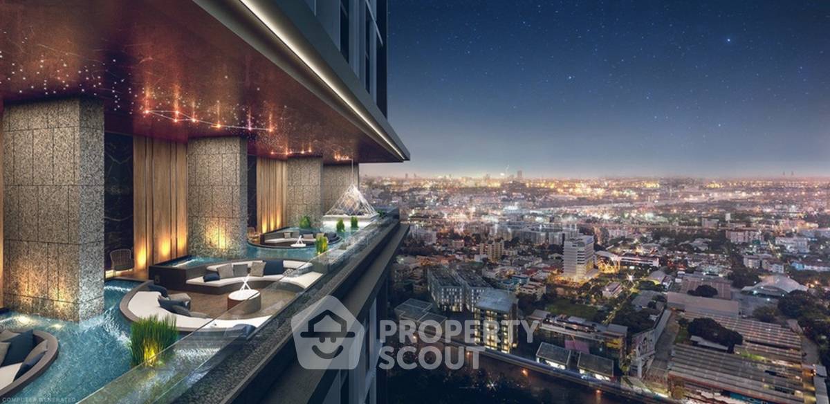 picture 29th-Floor 2-BR Whizdom Inspire Sukhumvit Near BTS Punnawithi (ID 3171125) - 2/6