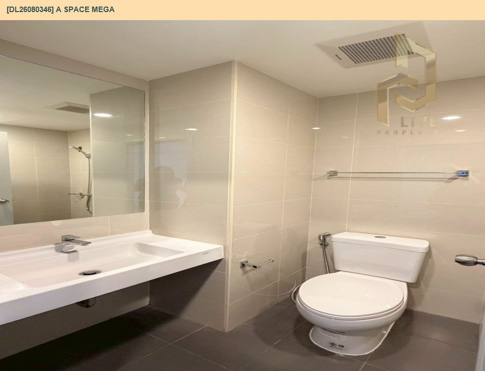 รูป DL26080346 ขายคอนโด เอ สเปซ เมกา (A space mega) ใกล้ - พร้อมเข้าอยู่ โทรด่วน 0614453194 LineID @952jdxxk - รูปที่ 7/8