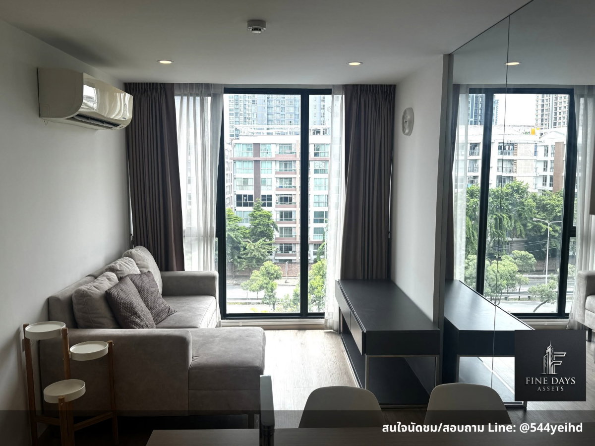 รูป 🔥 จองด่วน! ห้องสวย พร้อมอยู่ C E R I O สุขุมวิท 50 📍 | 1 Bedroom | 32 ตร.ม. 🌿 วิวโล่ง มองเห็นสวนสีเขียว 🛋️ ตกแต่งครบ พร้อมเข้าอยู่ - รูปที่ 5/5