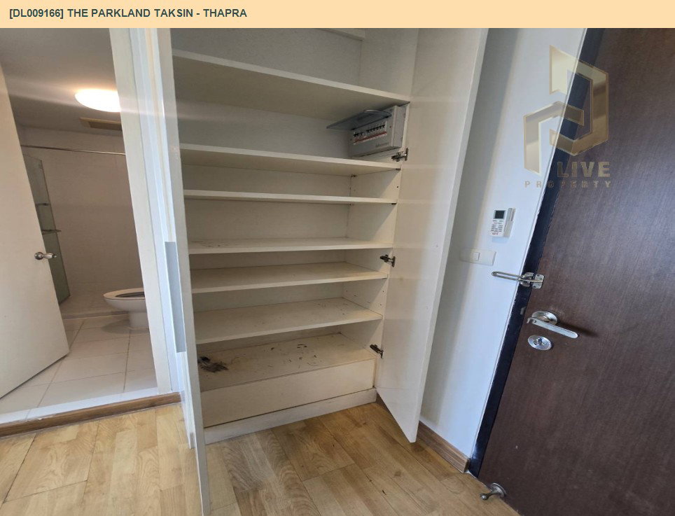 รูป DL009166 ให้เช่าคอนโด เดอะ พาร์คแลนด์ ตากสิน - ท่าพระ (The Parkland Taksin - Thapra) ใกล้ BTS ตลาดพลู พร้อมเข้าอยู่ โทรด่วน 0614453194 LineID @952jdxxk - รูปที่ 14/20