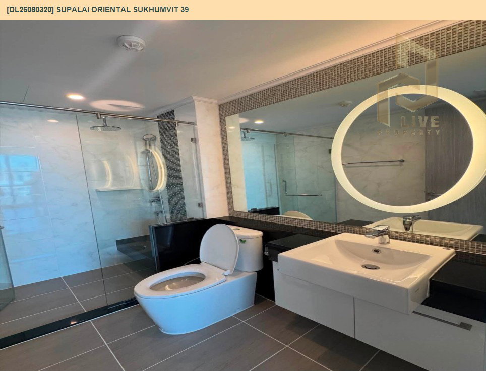 รูป DL26080320 ให้เช่าคอนโด ศุภาลัย โอเรียนทัล สุขุมวิท 39 (Supalai Oriental Sukhumvit 39) ใกล้ BTS พร้อมพงษ์ พร้อมเข้าอยู่ โทรด่วน 0614453194 LineID @952jdxxk - รูปที่ 9/10