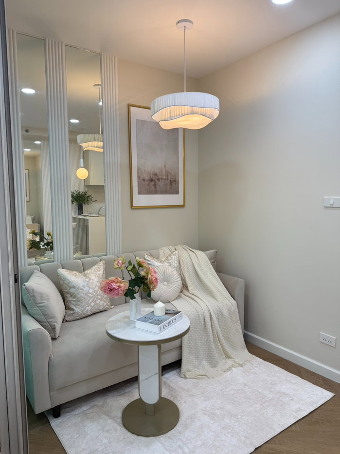 รูป 🔥 ขาย! ห้องรีโนเวทใหม่ พร้อมอยู่ 🧳✨ 🏢 Condo A Space Me Bangna (BK047) - รูปที่ 6/9