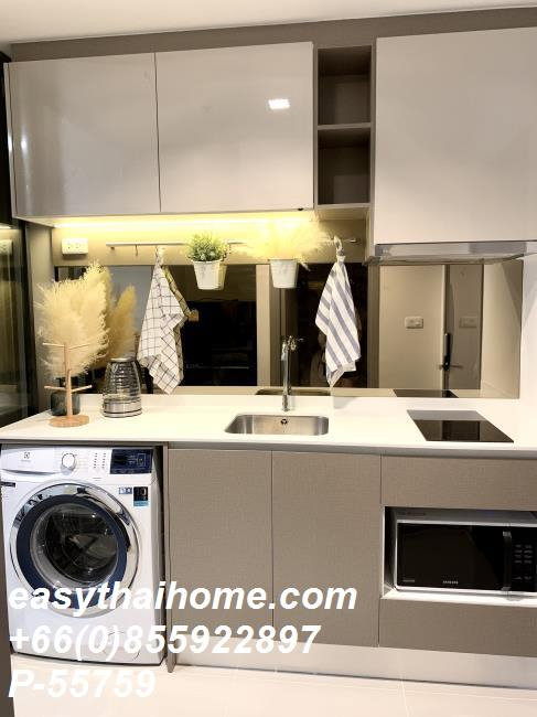 รูป P-55759 ให้เช่า (ไอดีโอ สาทร-วงเวียนใหญ่)  | เฟอร์นิเจอร์ครบ | ใกล้ BTS วงเวียนใหญ่ | พร้อมเข้าอยู่ 📞 Line ID: @easythaihome | 085-592-2897 - รูปที่ 10/17