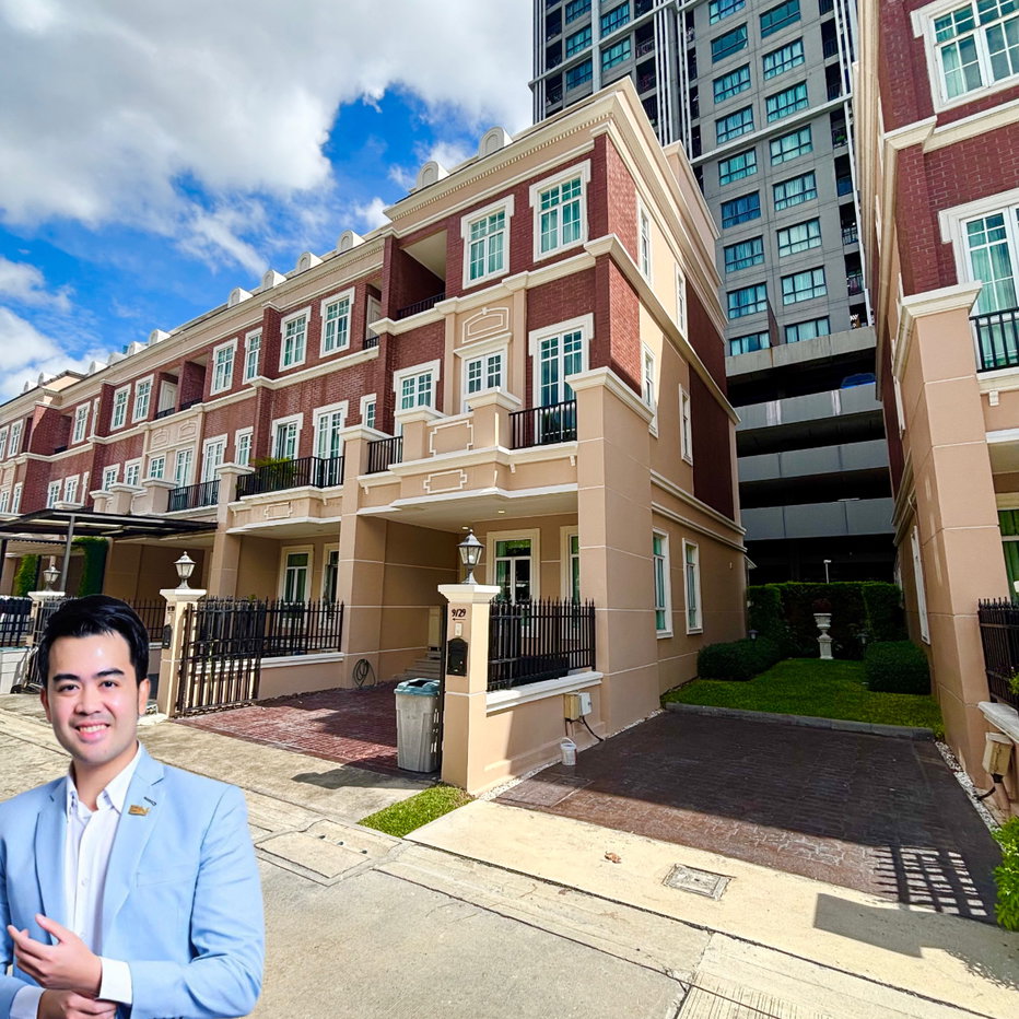 รูป 🏡 ทาวเฮ้าส์หรู 4 ชั้น แปลงมุม ให้เช่า | Garden Square Sukhumvit 77 ✨ ตกแต่งสไตล์บ้านตัวอย่าง | ติด Bangkok Prep International School - รูปที่ 3/35