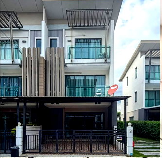 เช่าทาวน์โฮม ถนนพระราม 2 : ให้เช่า ทาวน์โฮม3ชั้น หมู่บ้านอเวนิว โคโคส (Town Avenue Cocos)พระราม2 2นอน 3น้ำ ซอย 50 หลังมุม