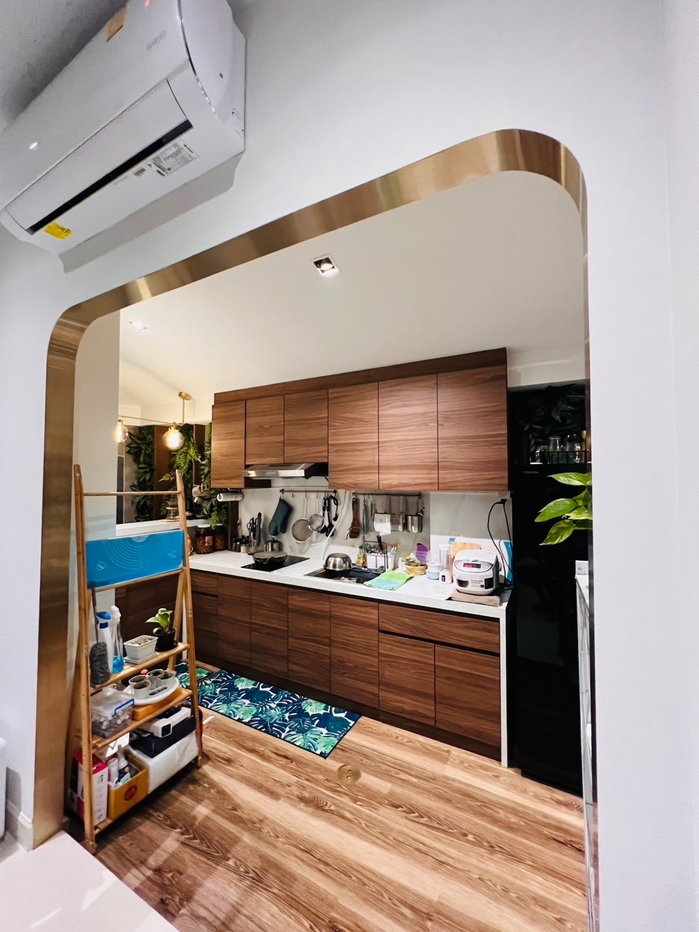 รูป ทาวน์โฮม 2 ชั้น บ้านตกแต่งBuit-In เฟอร์นิเจอร์ครบ ที่หมู่บ้าน The Thamm Signature ใกล้Airport link เพียง5 นาที และใกล้รถไฟ  - รูปที่ 5/20