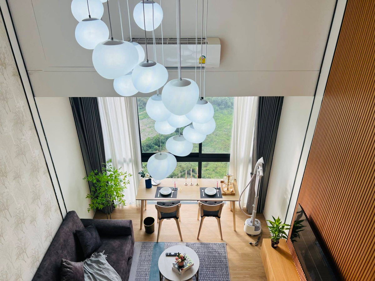 รูป [VR0657] 🔥 22,000/เดือน | Siamese Residence Landmark @ MRTA Station ชั้นสูง 26-28 ขนาด 27.34 ตร.ม. แต่งครบพร้อมอยู่ ใกล้ MRT พระราม 9 🔥 - รูปที่ 1/5