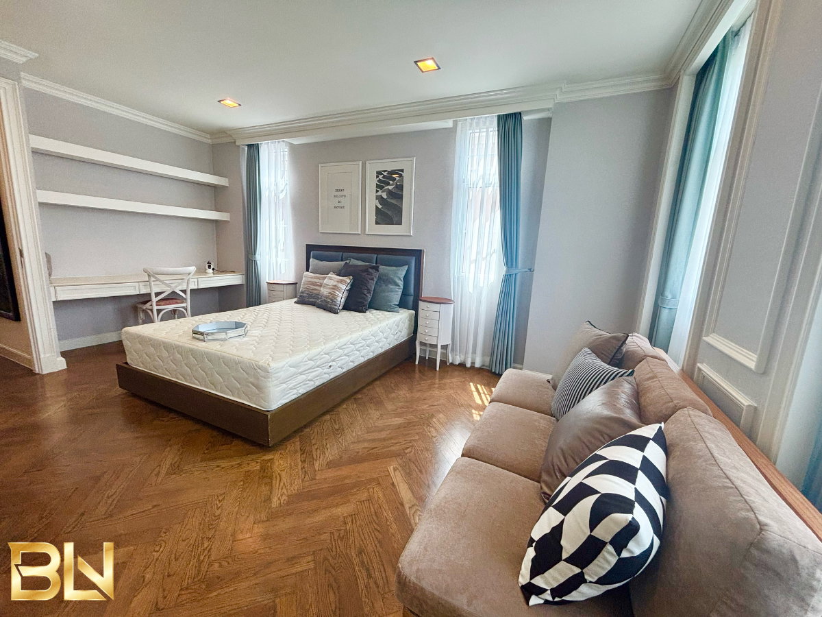 รูป 🏡 ทาวเฮ้าส์หรู 4 ชั้น แปลงมุม ให้เช่า | Garden Square Sukhumvit 77 ✨ ตกแต่งสไตล์บ้านตัวอย่าง | ติด Bangkok Prep International School - รูปที่ 29/35