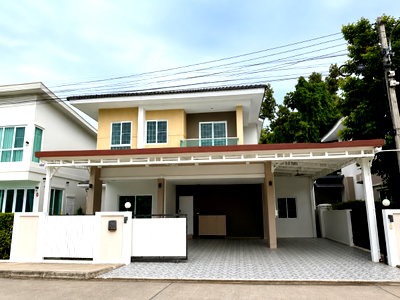 เช่าบ้านเดี่ยว เชียงใหม่ : 🏡✨ ให้เช่าบ้านเดี่ยว 2 ชั้น 3 ห้องนอน บ้านในโครงการ พร้อมคลับเฮ้าส์และสระว่ายน้ำ ✨  #ASP-V0060