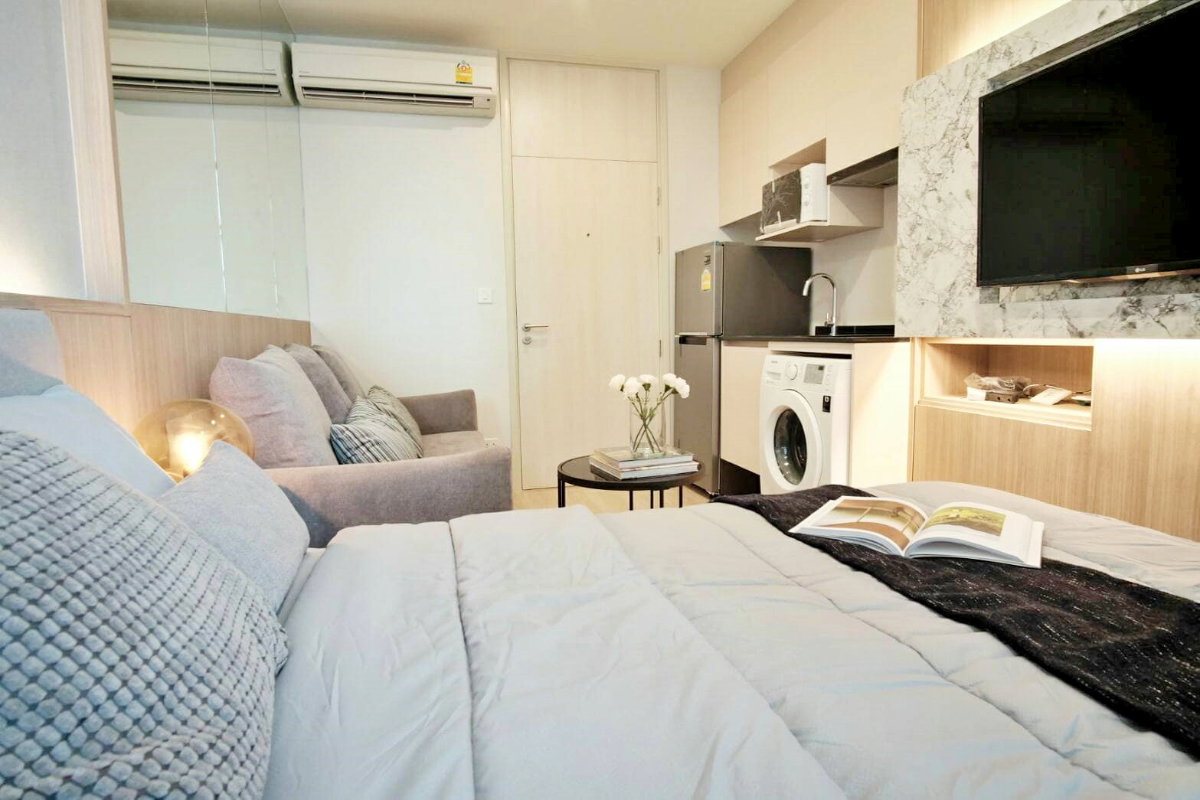 รูป I HAVE CONDO⚡️⚠️🛋️🛌โนเบิล รีวอลฟ์ รัชดา ห้วยขวาง - รูปที่ 1/8