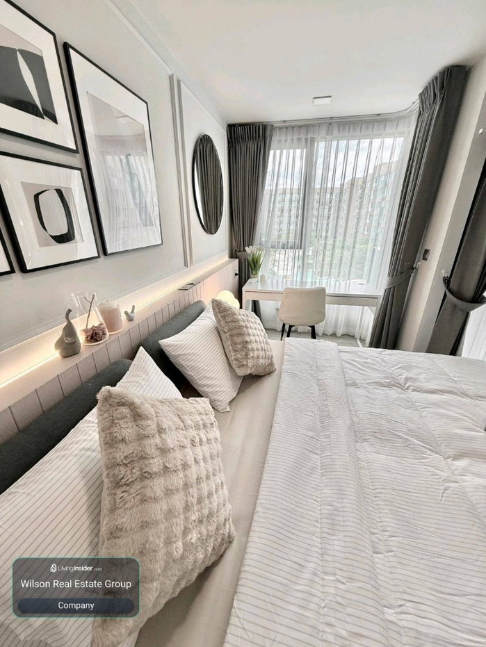 รูป 🏡 ให้เช่า Kave Town Colony | วิวสระแนวยาว 🌊 ระเบียงยื่น | 29 ตร.ม. | 15,000 บาท - รูปที่ 13/30