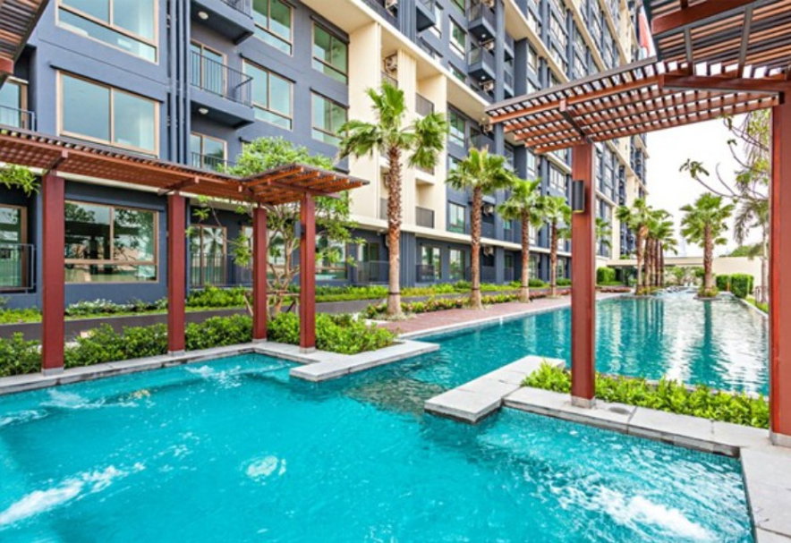 รูป ให้เช่าห้องสวย!! เฟอร์ครบ Casa Condo Asoke - Dindaeng คาซ่า คอนโด อโศก - ดินแดง 30 ตร.ม. ชั้น 19 ทำเลดี หิ้วกระเป๋าเข้าอยู่ได้เลย - รูปที่ 10/11
