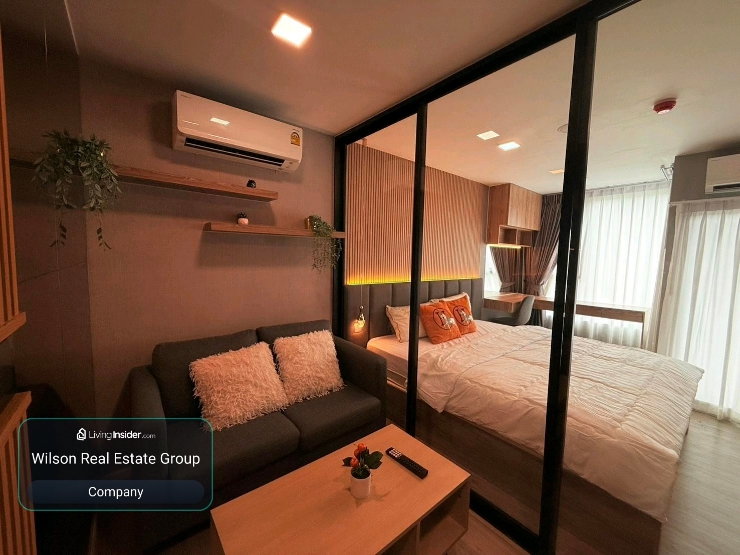 รูป 🏡 ให้เช่า Kave Town Colony | วิวสระ 🌊 ระเบียงยื่น | 29 ตร.ม. | 13,500 บาท
- รูปที่ 5/35