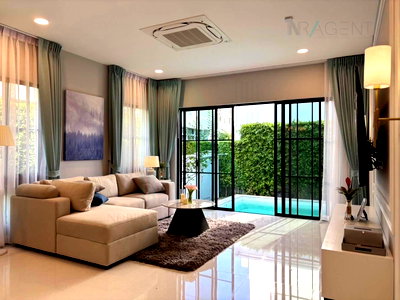 เช่าบ้านเดี่ยว สนามบินสุวรรณภูมิ : 📌 ให้เช่าบ้านเดี่ยว 2 ชั้น นันทวัน พระราม9 กรุงเทพกรีฑาตัดใหม่ 4 ห้องนอน 5 ห้องน้ำ