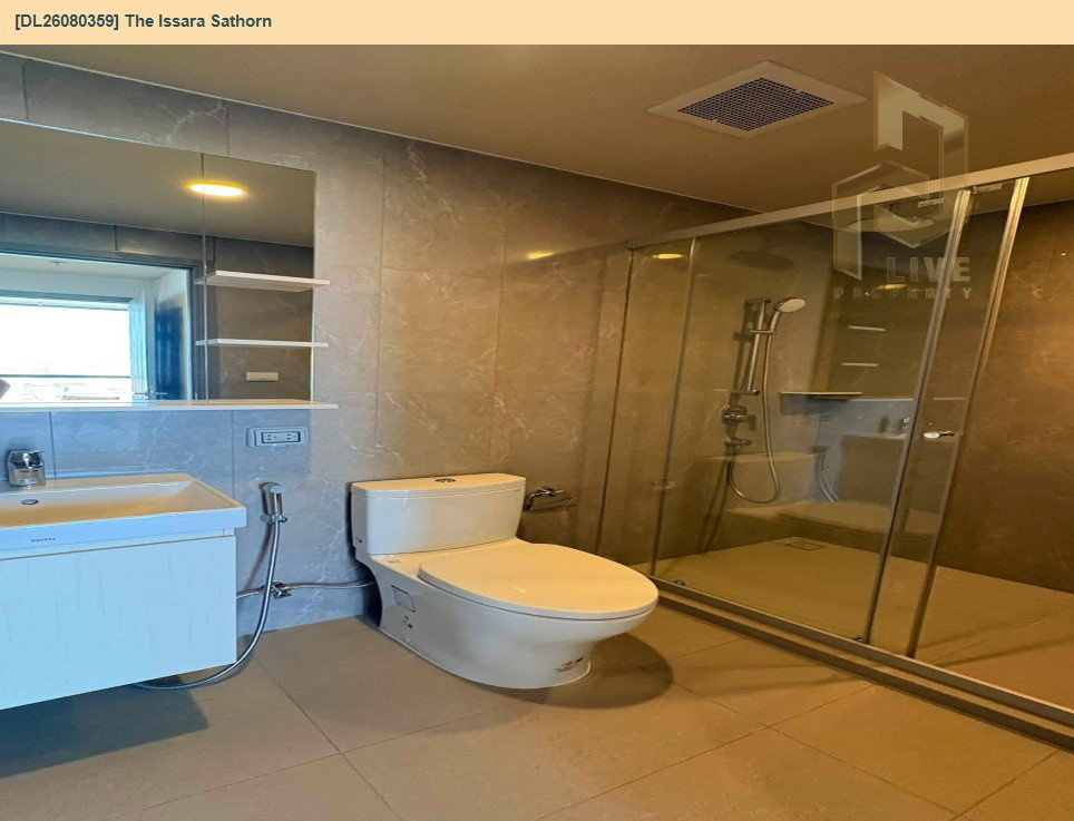 รูป DL26080359 ให้เช่าคอนโด ดิ อิสสระ สาทร (The Issara Sathorn) ใกล้ BTS ช่องนนทรี พร้อมเข้าอยู่ โทรด่วน 0638692663 LineID @952jdxxk - รูปที่ 8/10