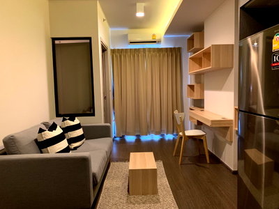 Condos for rent : IDEO Sukhumvit 93 | 1 Bedroom with Bathtub | 34 Sq.m. | Near BTS Bang Chak Line ID: puttcapital