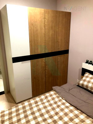 ขายคอนโด : ขายคอนโด โนเบิล รีวอลฟ์ รัชดา 2 อาคาร 1 ชั้น 21 1 ห้องนอน ขนาด 26.00 ตรม ใกล้ AIA Capital Center
