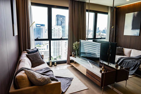 📣Nice room!📣 ให้เช่าคอนโด แอชตัน อโศก อาคาร 1 ชั้น 28 1 ห้องนอน ขนาด 31.00 ตรม ใกล้ Terminal 21