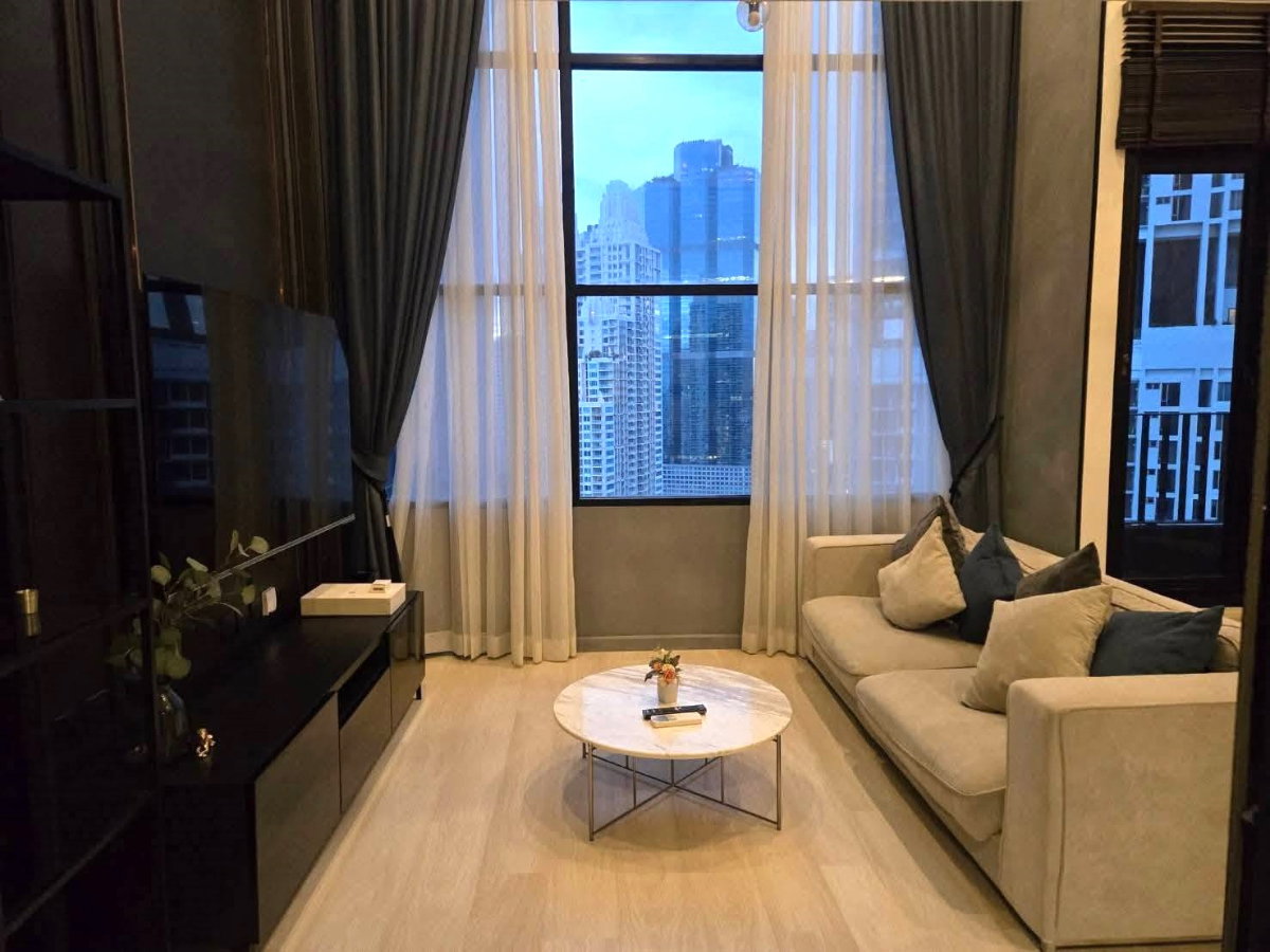 picture Urgent 5.29 MB, Duplex 1Bed 1Bath, 37sqm ,Knightsbridge Prime Sathorn,BTS Chongnonsi - 2/8