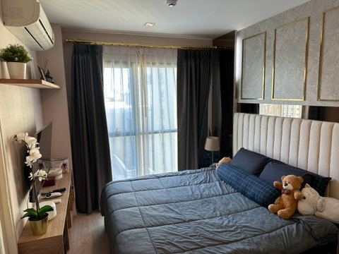 ให้เช่าคอนโด Rhythm รางน้ำ 1-bedroom plus ขนาด 35 ตร.ม.