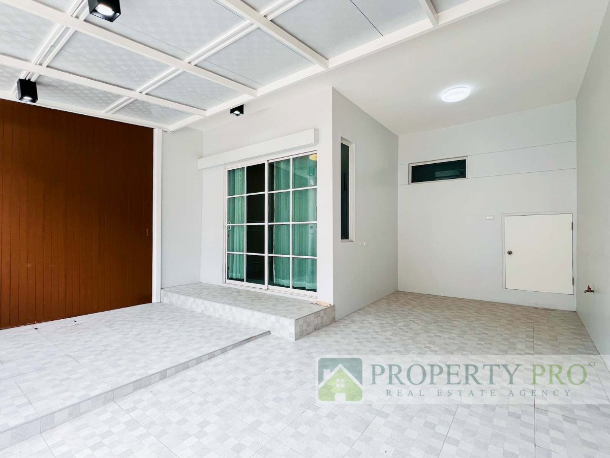 รูป ขาย บ้าน Pleno รัตนาธิเบศร์ ชัยพฤกษ์ ทาวน์โฮม 2 ชั้น 3 นอน 2 น้ำ ขนาด 18 ตรว รีโนเวทใหม่ ใกล้  ราชพฤกษ์ กาญจนาภิเษก บางบัวทอง : KT26S-004 - รูปที่ 2/16