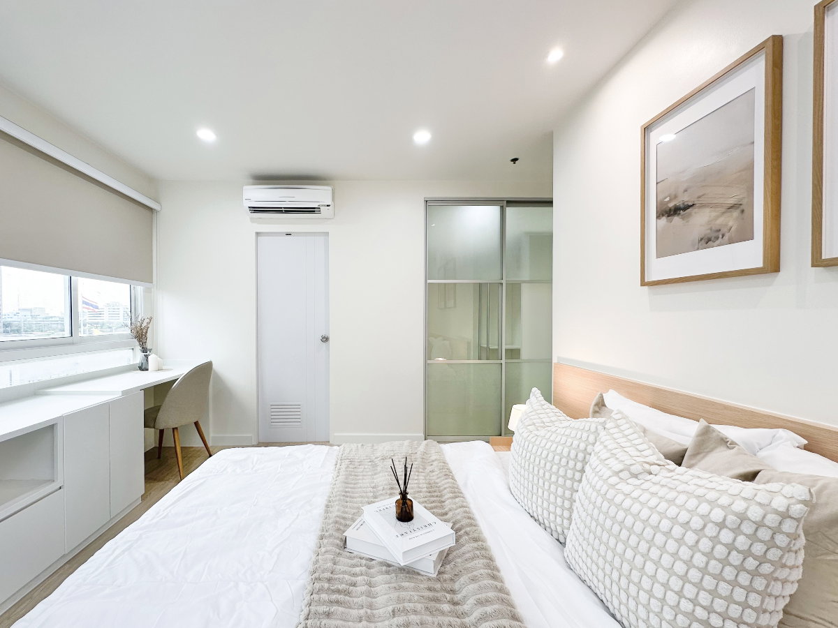 รูป 2 นอน 2 น้ำ รีโนเวทใหม่ ใกล้ BTS เกษตร | Line: @dpromptliving | Call: 080-625-2884 - รูปที่ 8/31