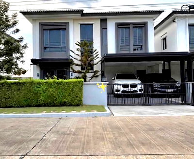 Houses for rent Rangsit Khlong Nung : Single house for rent, 2 floors, 52 sq m, Phahon Yothin. Vibhavadi Rangsit Near Future Park Rangsit
