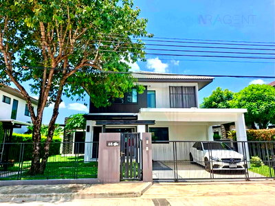 เช่าบ้านเดี่ยว บางพลี สมุทรปราการ : 📌 ให้เช่าบ้านเดี่ยว 2 ชั้น โครงการ มัณฑนา บางนา กม.7 4 ห้องนอน 3 ห้องน้ำ