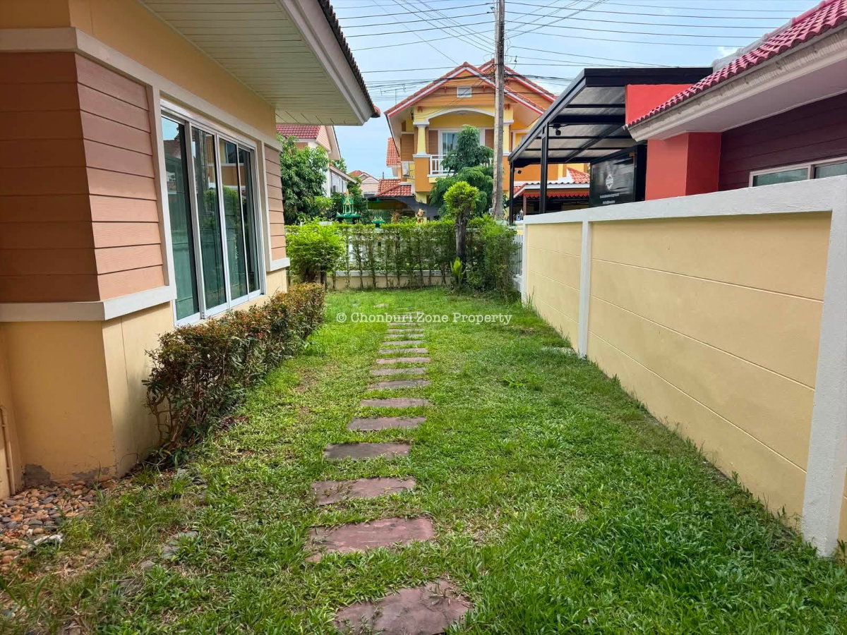 รูป ให้เช่าบ้านเดี่ยวหลังใหญ่ ม.มณีรินทร์เพลส ไร่กล้วย ศรีราชา - รูปที่ 29/38