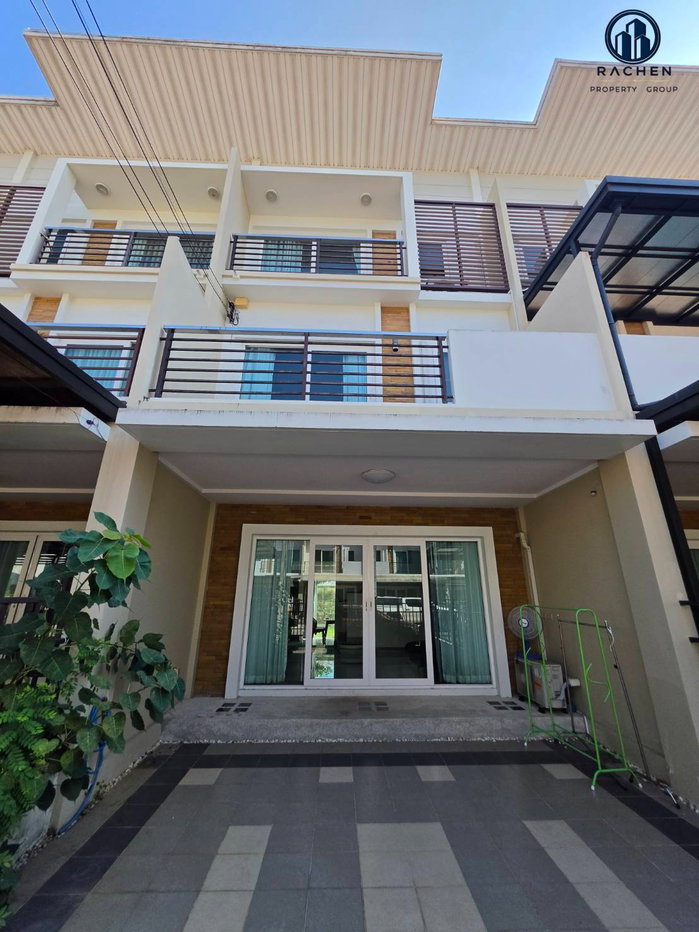 picture For rent, 3-storey townhouse, Palm Spring Village 9, Ban Phru - 17/18