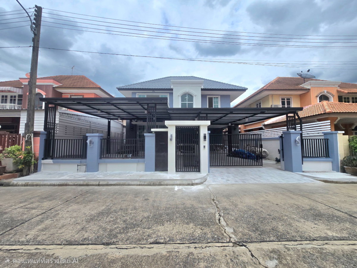 รูป บ้านเดี่ยวใกล้ BTS รีโนเวทใหม่ทั้งหลัง ม.การ์เด้น วิลล่า คลอง 3 (Garden Villa Klong 3) ถนนชลมาร์คพิจารณ์ (รังสิต-คลอง 3) ลาดสวาย ลำลูกกา ปทุมธานี - รูปที่ 2/39