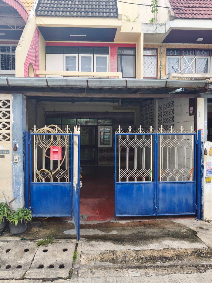 รูป ขายทาวน์เฮาส์ ซอยบุญมี ใกล้ตลาดบางแค ใกล้เดอะมอลล์บางแค 2 ชั้น 2 ห้องนอน 2 ห้องน้ำ - รูปที่ 1/7
