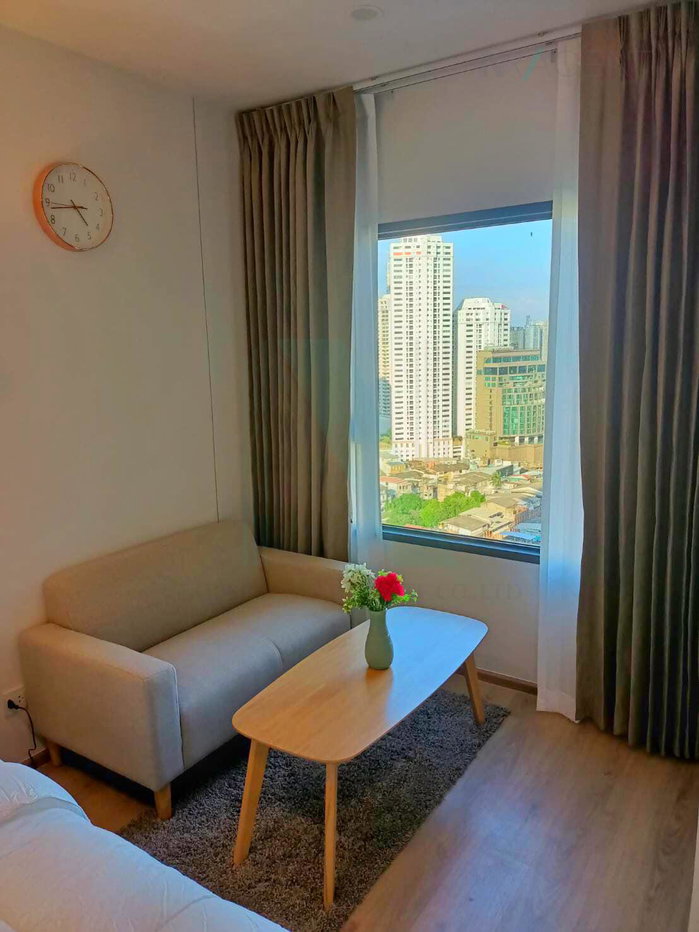 picture For Rent Condo LIFE RAMA 4-ASOKE Building 1, Floor 24,Studio, Room size 27.00 sqm - 2/8