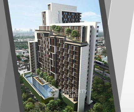 20th-Floor 1-BR Condo At Onyx Phahonyothin, 200m To BTS Saphan Khwai (ID 3173120)