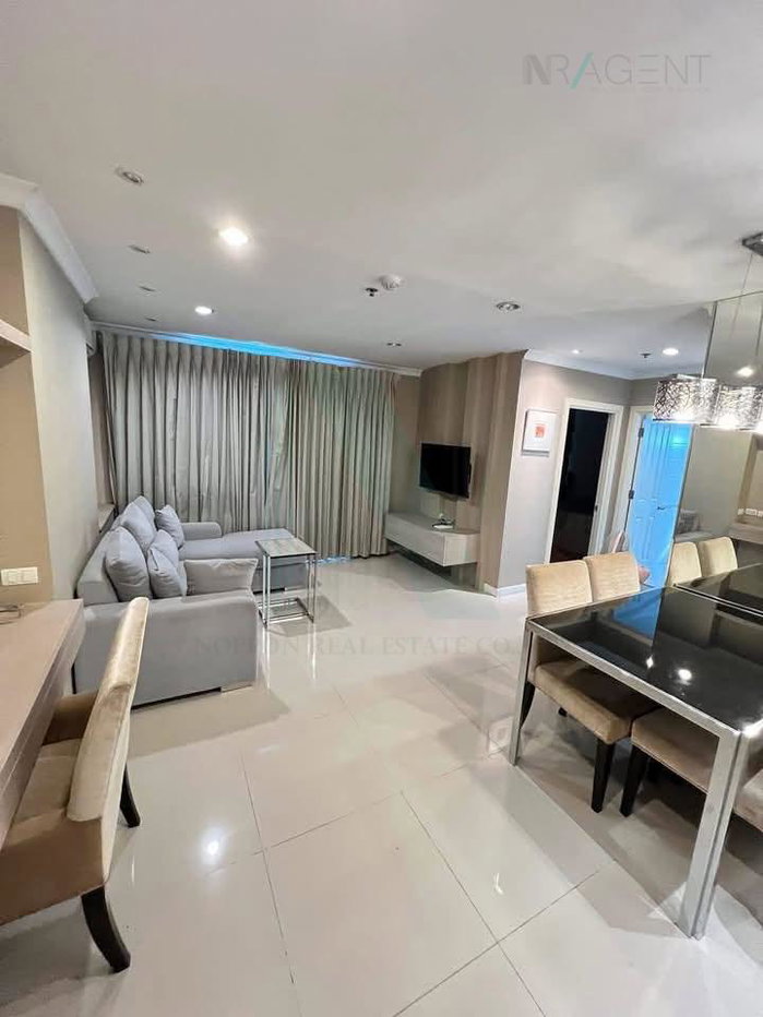 picture ð For Rent Condo LUMPINI PLACE RAMA IX - RATCHADA Building 1, Floor 20,1 bed room, Room size 46.00 sqm - 6/8