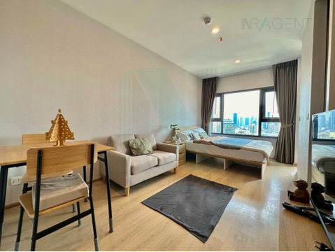For Rent Condo LIFE RAMA 4-ASOKE Building 1, Floor 19,Studio, Room size 26 sqm