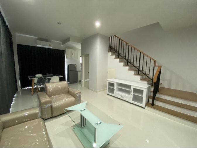 3-bed townhouse for rent, 152 sqm, 19.8 sq wah, Baan Klang Muang Watcharapol