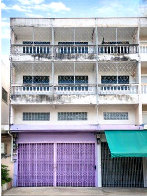 Shophouses for rent Sinsakhon Printing City Industrial Estate : Wat Kamphaeng Bang Khun Thian 600 m. 3-story shophouse, Wat Sing Mathayom School 600 m. 22.1 sq m. 280 sq m. Near Wat Sing Railway Station 550 m.