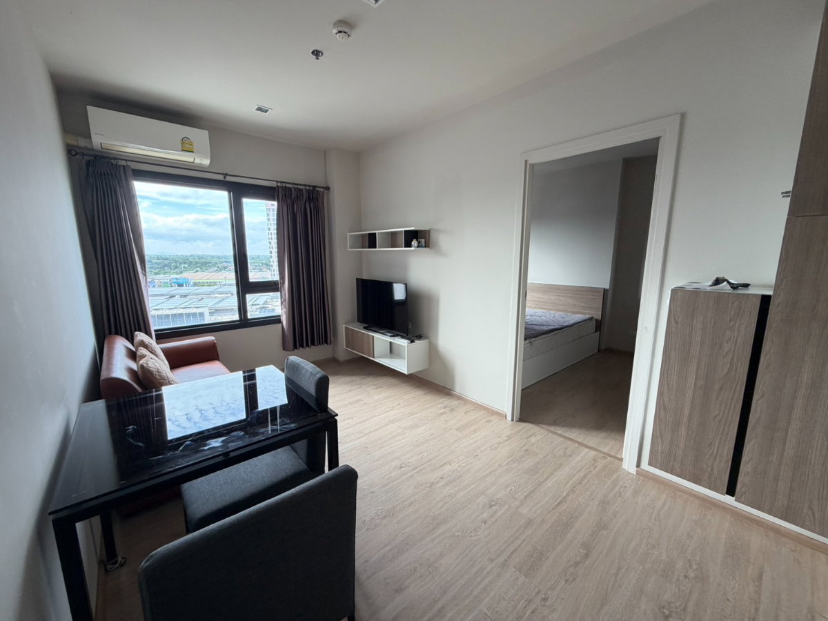 รูป ให้เช่า Escent Condo Rayong (เอสเซ็นท์ ระยอง) ชั้น 12A วิวเซนทรัล ตกแต่งพร้อมเข้าอยู่ ขนาด 34 ตร.ม. ราคา 9,000 บาทต่อเดือน - รูปที่ 10/11