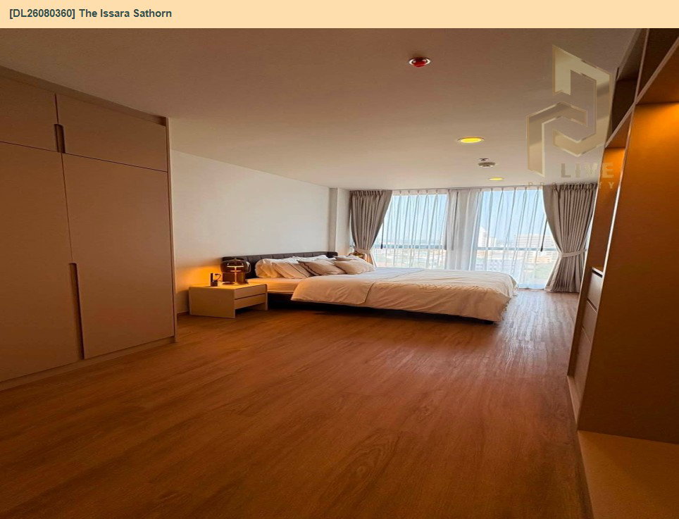 รูป DL26080360 ให้เช่าคอนโด ดิ อิสสระ สาทร (The Issara Sathorn) ใกล้ BTS ช่องนนทรี พร้อมเข้าอยู่ โทรด่วน 0653619502 LineID @952jdxxk - รูปที่ 9/10