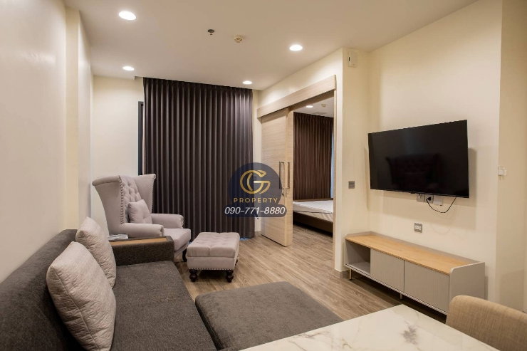 รูป ให้เช่า Jin Wellbeing County 62.28 ตร.ม. 1 นอน + 1 ห้องอเนกประสงค์ 2 น้ำ ห้องใหญ่ อยู่สบาย - รูปที่ 3/24