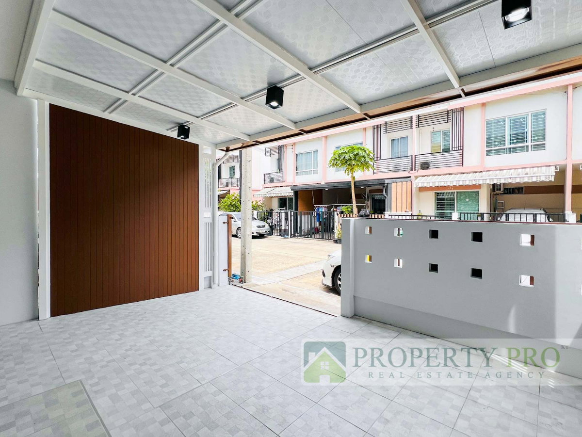 รูป ขาย บ้าน Pleno รัตนาธิเบศร์ ชัยพฤกษ์ ทาวน์โฮม 2 ชั้น 3 นอน 2 น้ำ ขนาด 18 ตรว รีโนเวทใหม่ ใกล้  ราชพฤกษ์ กาญจนาภิเษก บางบัวทอง : KT26S-004 - รูปที่ 15/16