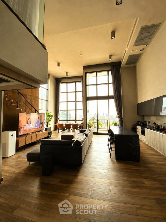 picture 30th-Floor 3-BR At The Lofts Asoke 300m To MRT Phetchaburi (ID 3173010) - 3/9