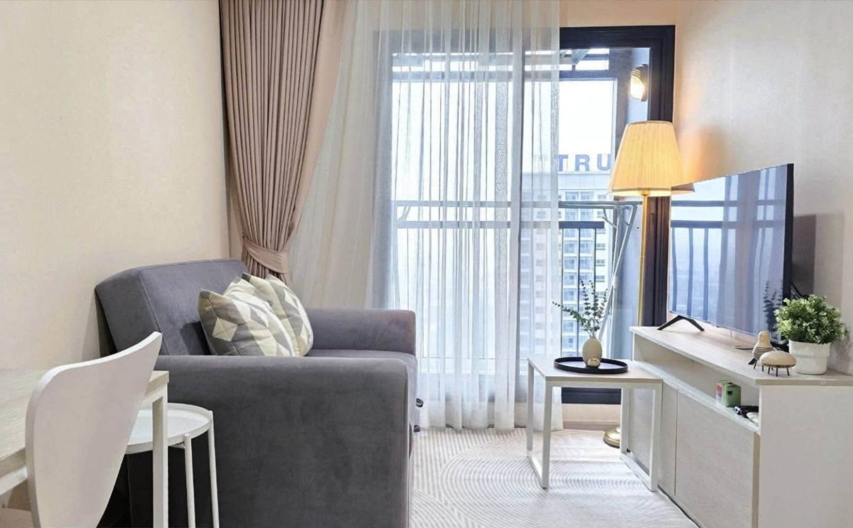 รูป 💮ให้เช่าคอนโด Aspire Erawan Prime ใกล้ BTS เอราวัณ 1ห้องนอน ขนาด 27ตรม. เฟอร์ครบ มีเครื่องซักผ้า เช่าเพียง 11000- - รูปที่ 6/10