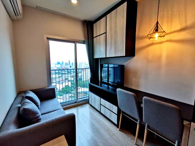 คอนโดให้เช่า : 🎉Special room!🎉 ให้เช่าคอนโด โนเบิล รีวอลฟ์ รัชดา อาคาร 1 ชั้น 34 1 ห้องนอน ขนาด 26.00 ตรม ใกล้ เซ็นทรัล พระราม9
